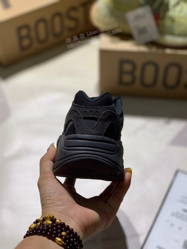 Adidas鞋 阿迪達斯真標巴斯夫真爆 侃爺椰子700 Adidas椰子鞋 男女同款  hdx13270